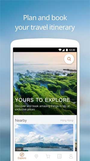 Lên kết hoạch và đặt vé cho chuyến du lịch thú vị của bạn với Klook for Android