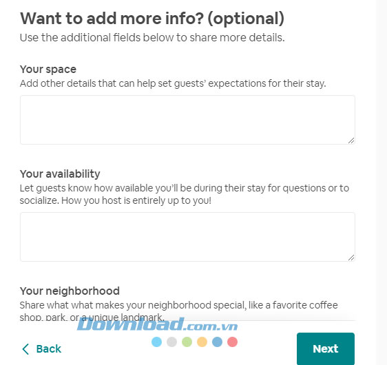 Mô tả chi tiết hơn khu vực sống