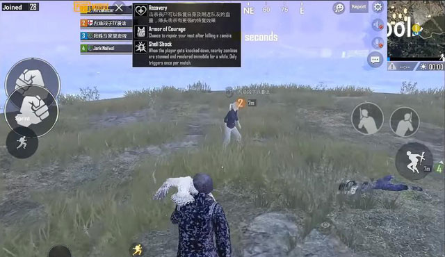 Các nhân vật sẽ không hạ cánh từ trên cao