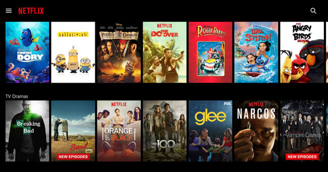 Ứng dụng Netflix