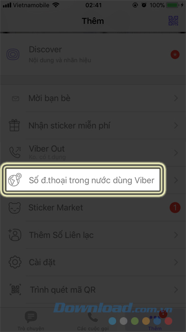 Mua số điện thoại địa phương trên Viber