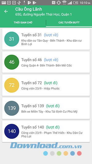 Số hiệu tuyến bus