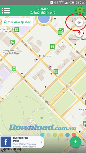 Cách theo dõi xe bus TP Hồ Chí Minh trên BusMap