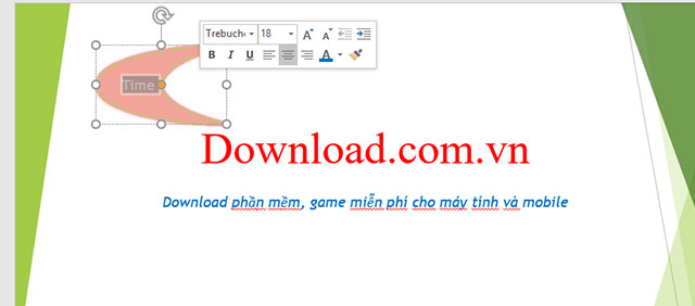 Đổi kiểu chữ, màu chữ, kiểu chữ