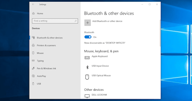 Thiết lập Bluetooth