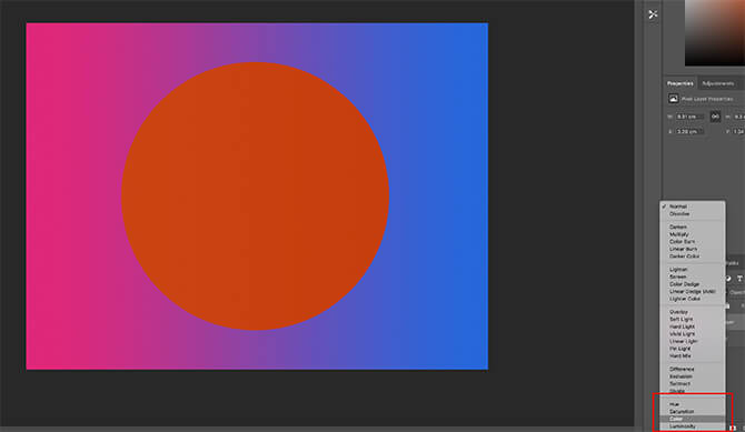Chế độ hòa trộn màu trong Photoshop