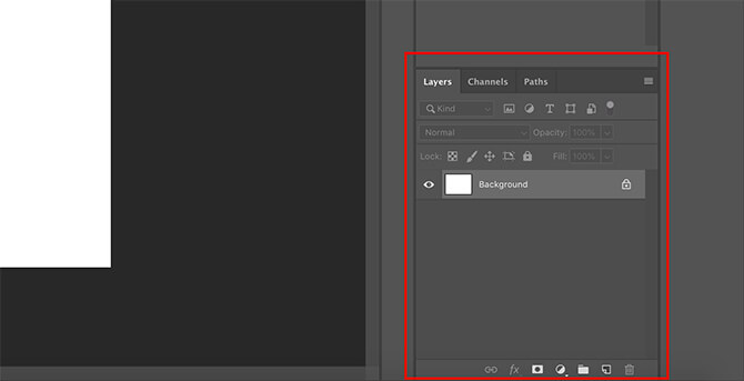 Bảng Layer trong trình xem trước
