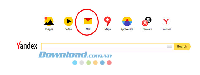 Cách đăng nhập Yandex Mail
