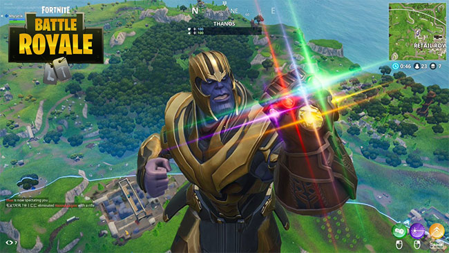 Sự kiện trong game sinh tồn Fortnite