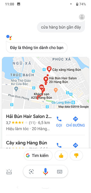 Tìm kiếm xung quanh