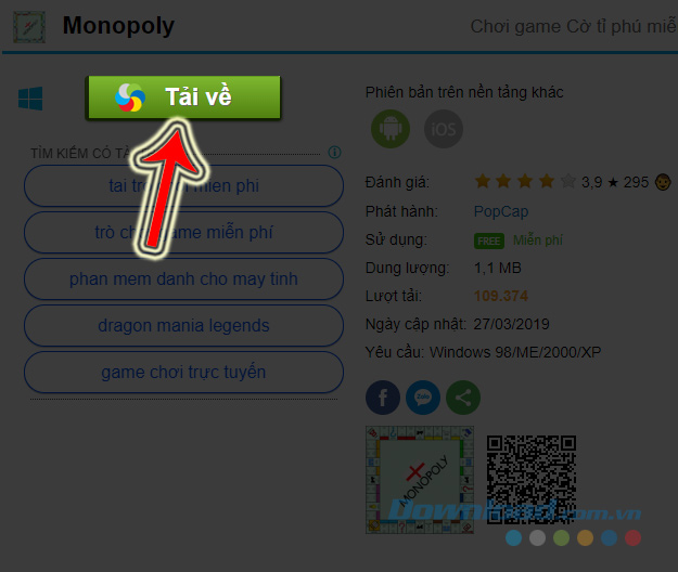 Hướng dẫn cài đặt Cờ Tỷ Phú (Monopoly City)
