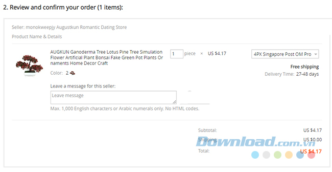 Check lại đơn hàng