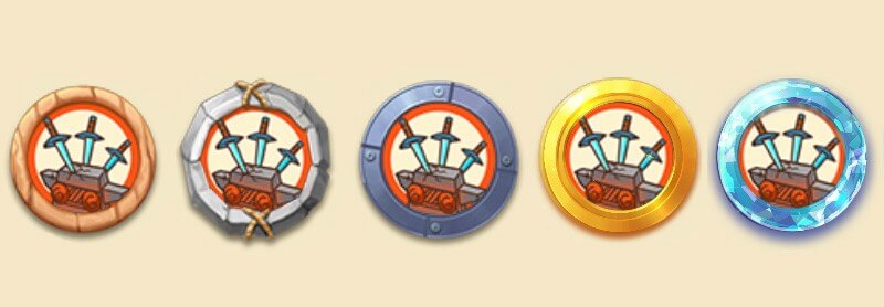 Hệ thống huy hiệu đẹp mắt của Mini World