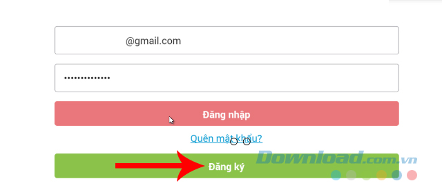 Đăng ký tài khoản chơi Chân Tam Quốc