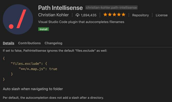Path Intellisense