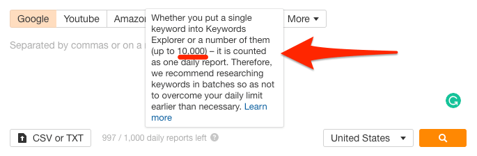 Sửa dụng Ahrefs Keywords Explorer để tìm nhiều từ khóa hơn