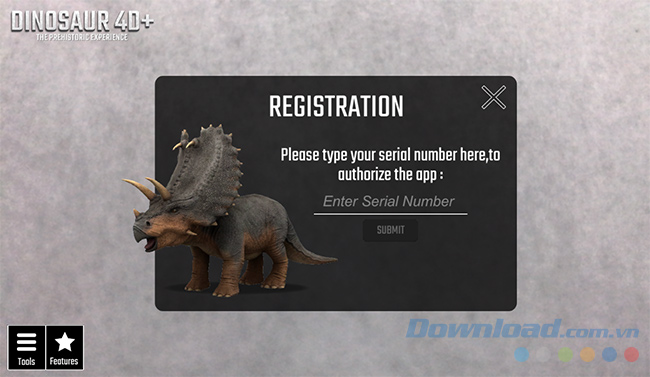 Điền mã bản quyền sản phẩm