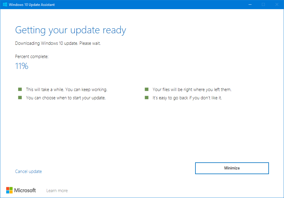 Windows 10 Update