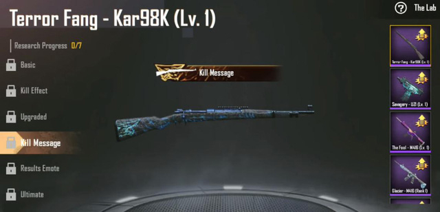 Skin súng mới trong PUBG Mobile 0.13.0