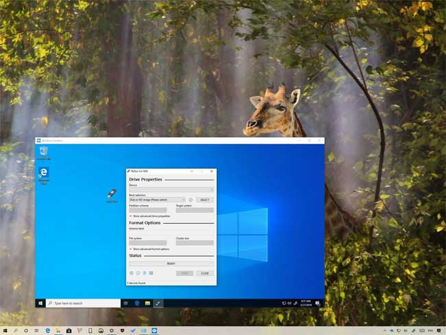 Giao diện Windows Sandbox