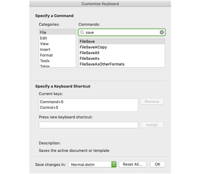 Tùy biến phím tắt Mac