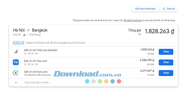 Các ứng dụng hỗ trợ đặt vé có giá tốt nhất