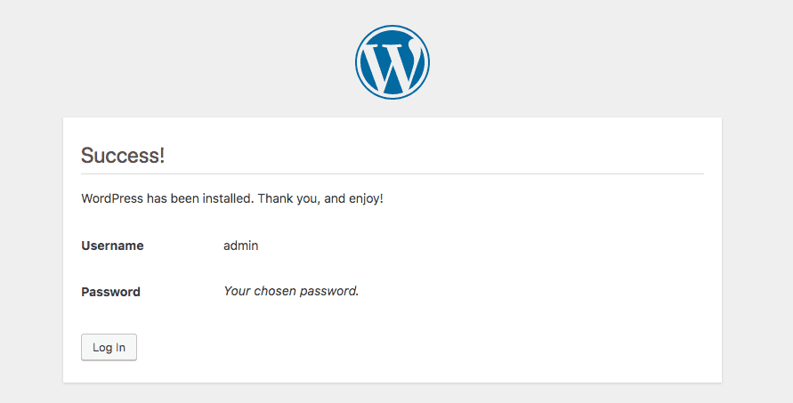 Đăng nhập WordPress