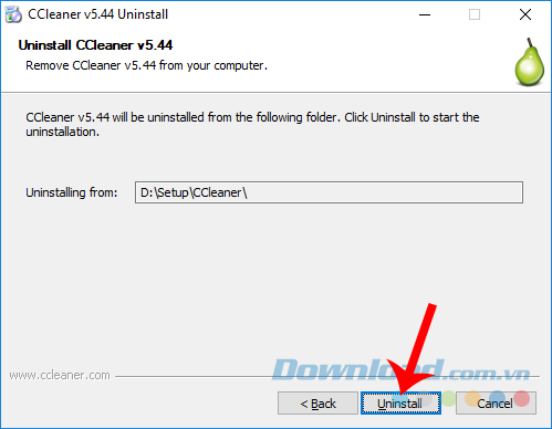 Xoá chương trình máy tính không có trong Control Panel