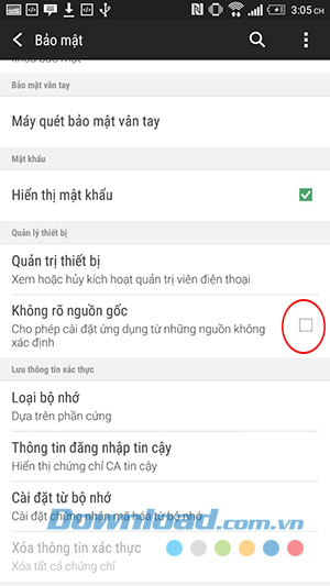 Quản lý thiết bị
