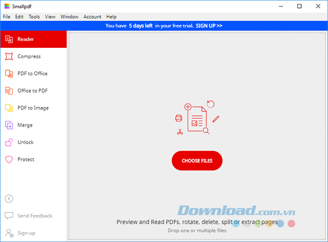 Chọn file cần chuyển định dạng