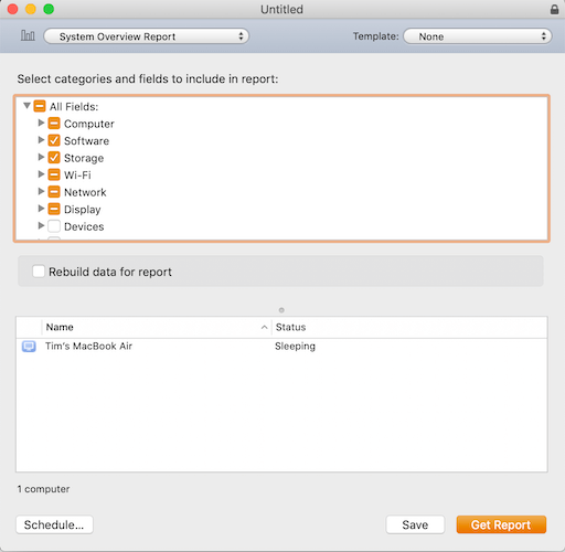 Xem báo cáo hệ thống