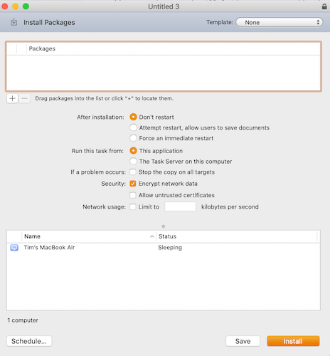 Cài đặt máy tính từ xa