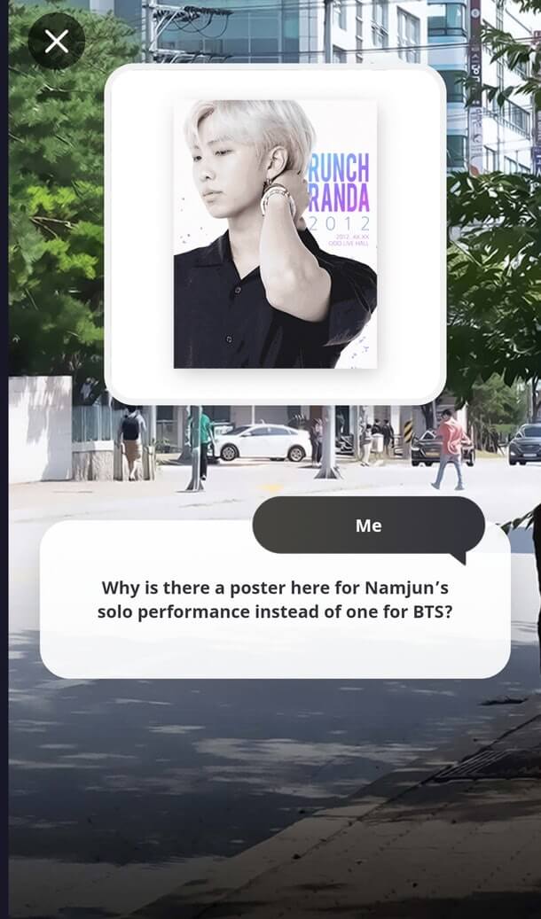 Một cảnh trong BTS World