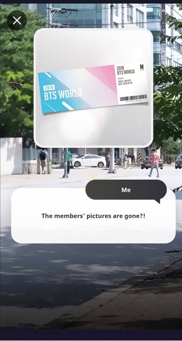 Lời dẫn trong BTS World