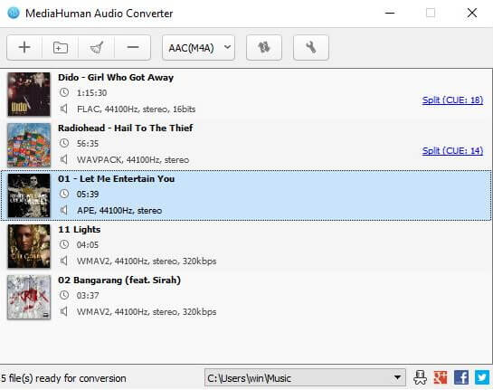 MediaHuman Audio Converter