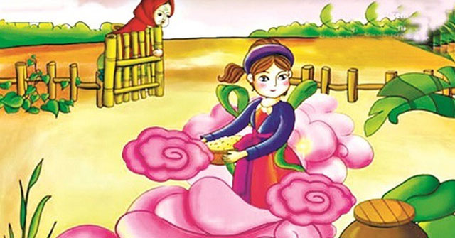 Kể lại câu truyện trong bài thơ Nàng Tiên Ốc