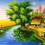 Văn mẫu lớp 11: Nghị luận về câu Ta về ta tắm áo ta, Dù trong dù đục ao nhà vẫn hơn