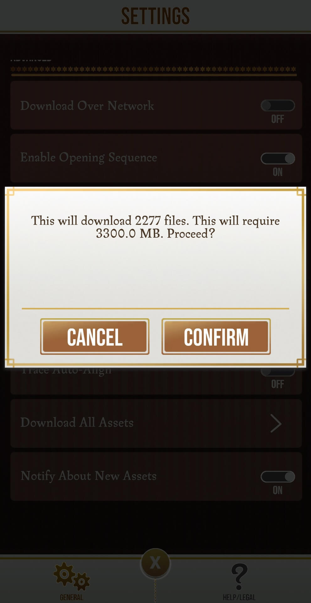 Xác thực tải file trong Harry Potter: Wizards Unite