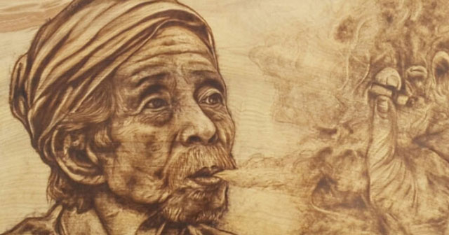 Tưởng tượng rồi kể lại cảnh con trai Lão Hạc trở về làng và thăm mộ cha