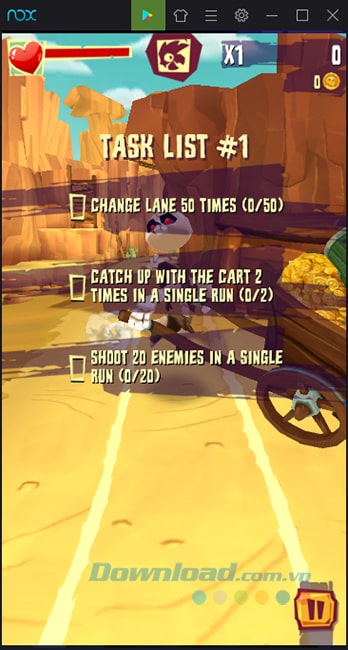 Điều kiện của bài chơi Run & Gun: Banditos