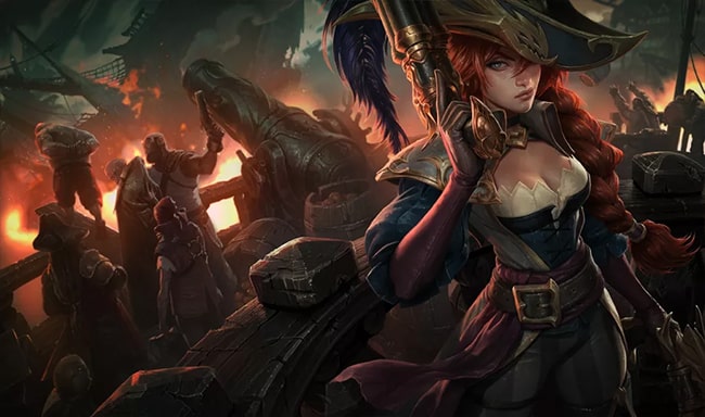 Nhân vật MISS FORTUNE trong Đấu Trường Chân Lý