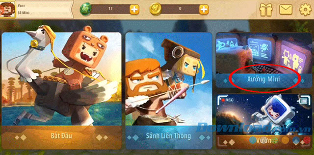 Truy cập thư viện mini của bạn