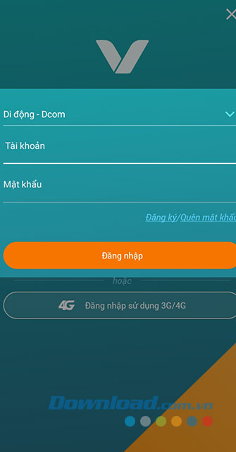 Đăng nhập tài khoản