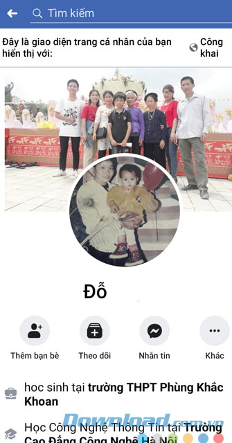 Kết quả sau khi thực hiện