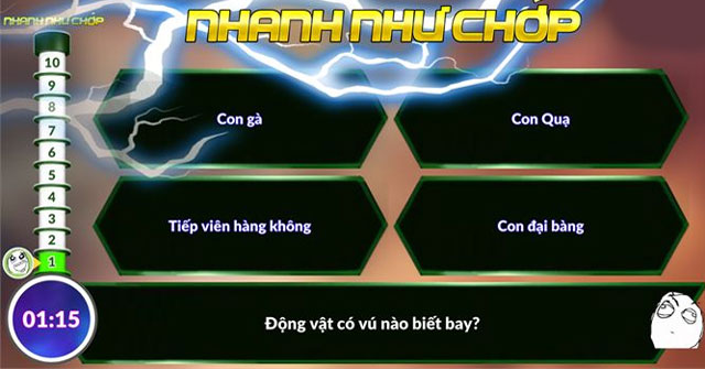 Nhanh như chớp