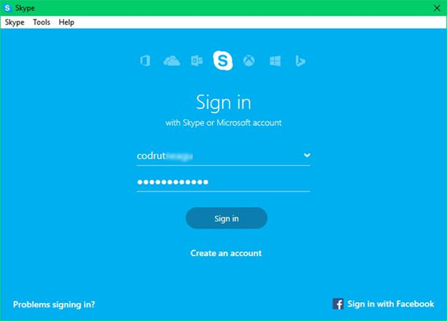 Đăng nhập tài khoản