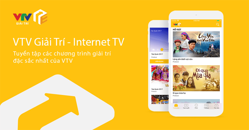 VTV Giải trí trên Mobile