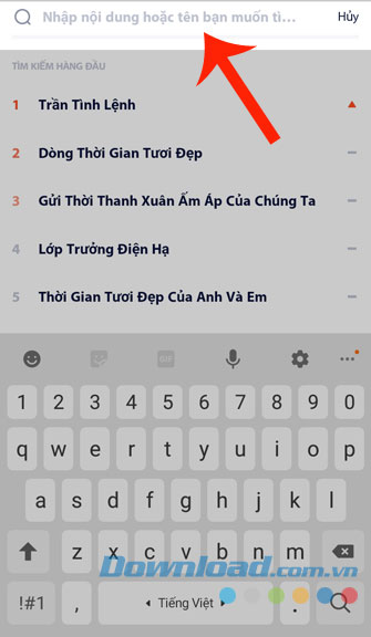 Nhập tên bộ phim