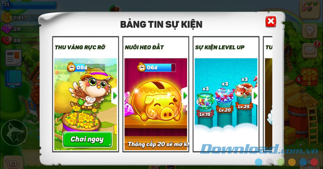 Bảng tin sự kiện