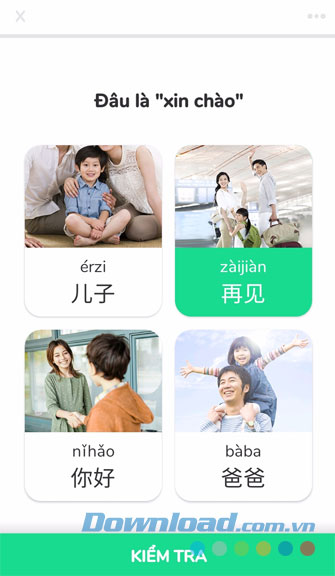 Làm bài kiểm tra